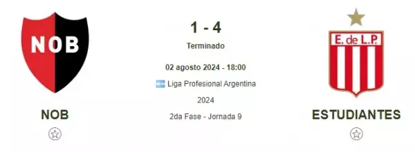 NOB vs. Estudiantes