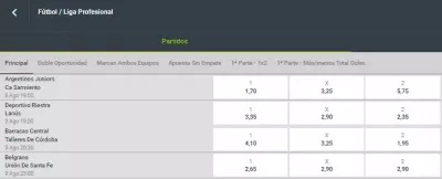 Mercado 1x2 - Codere